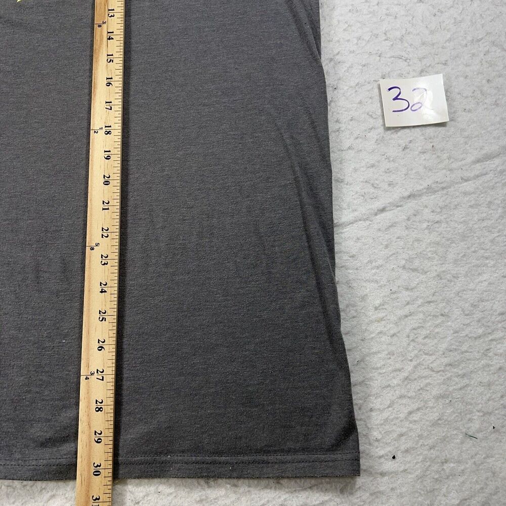 Adidas ClimaLite Men's XXL Short Sleeve Gray Graphic T Shirt Friday Night Phenom - Picture 8 of 12